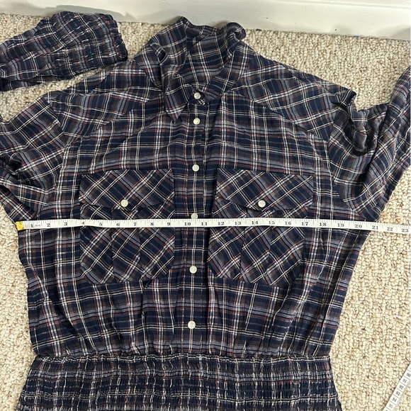 Veronica Beard Melnar Plaid Dress size 12 - Picture 10 of 12